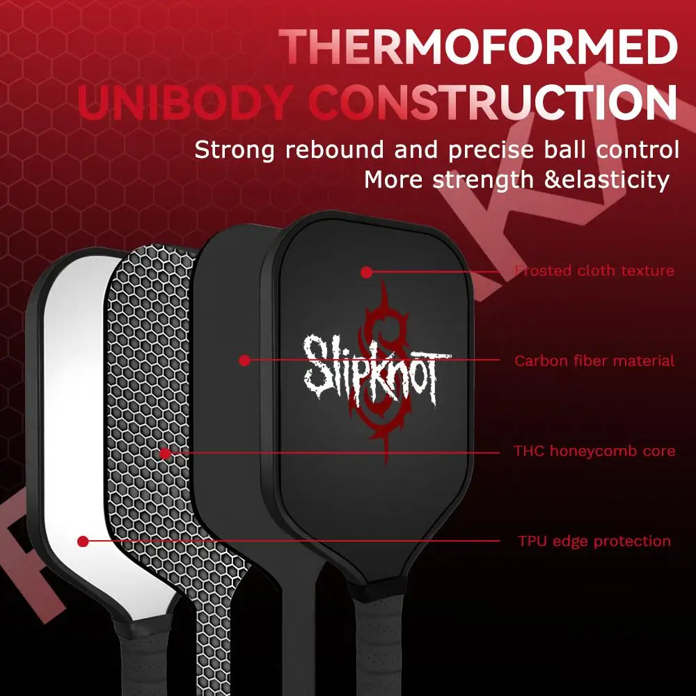 Cool band s-slipknot pickleball - Фотография_3