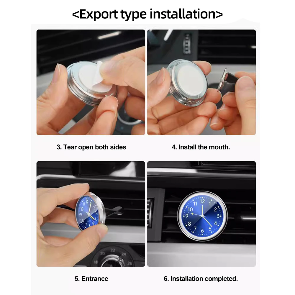 Мини-автомобильные часы - Фотография_4