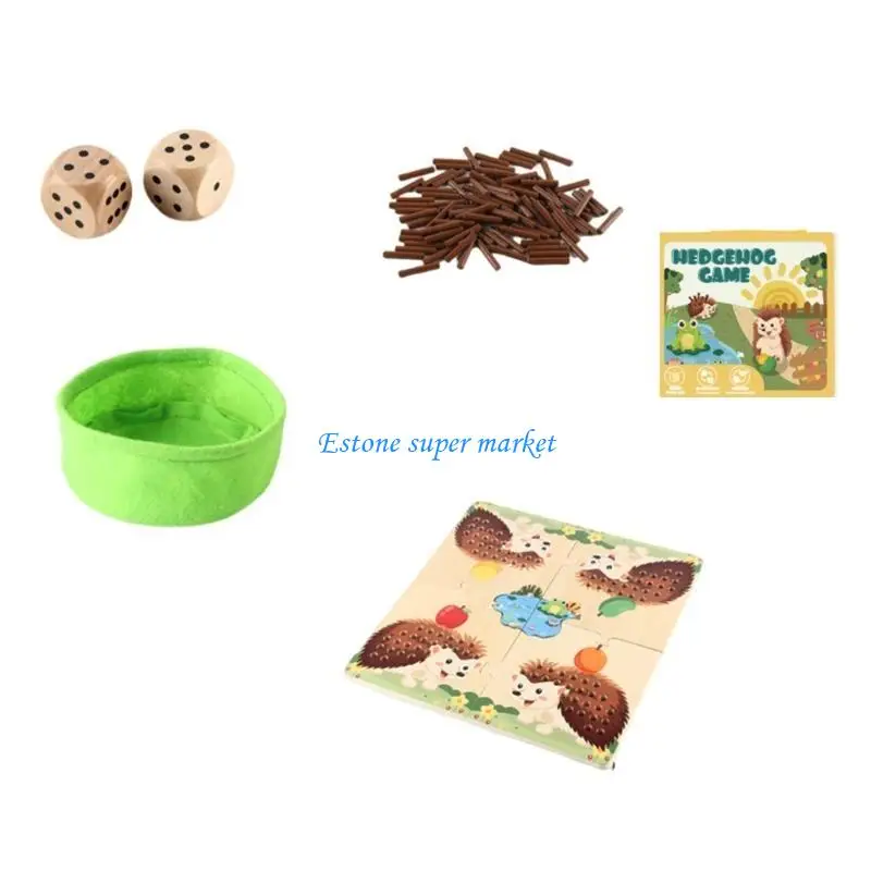 090b hedgehog game fine motor skill toy tabletop семейная игра для дома
