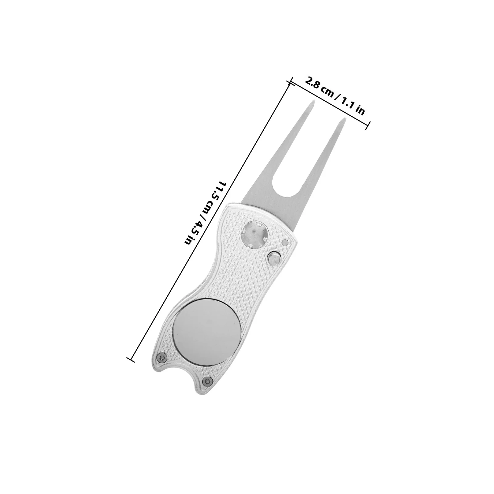 Компактный складной инструмент для гольфа divot - Фотография_5