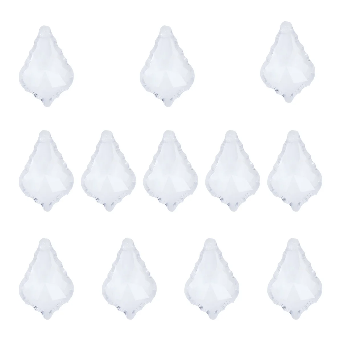 Хрустальный кулон в виде кленового листа - Фотография_4