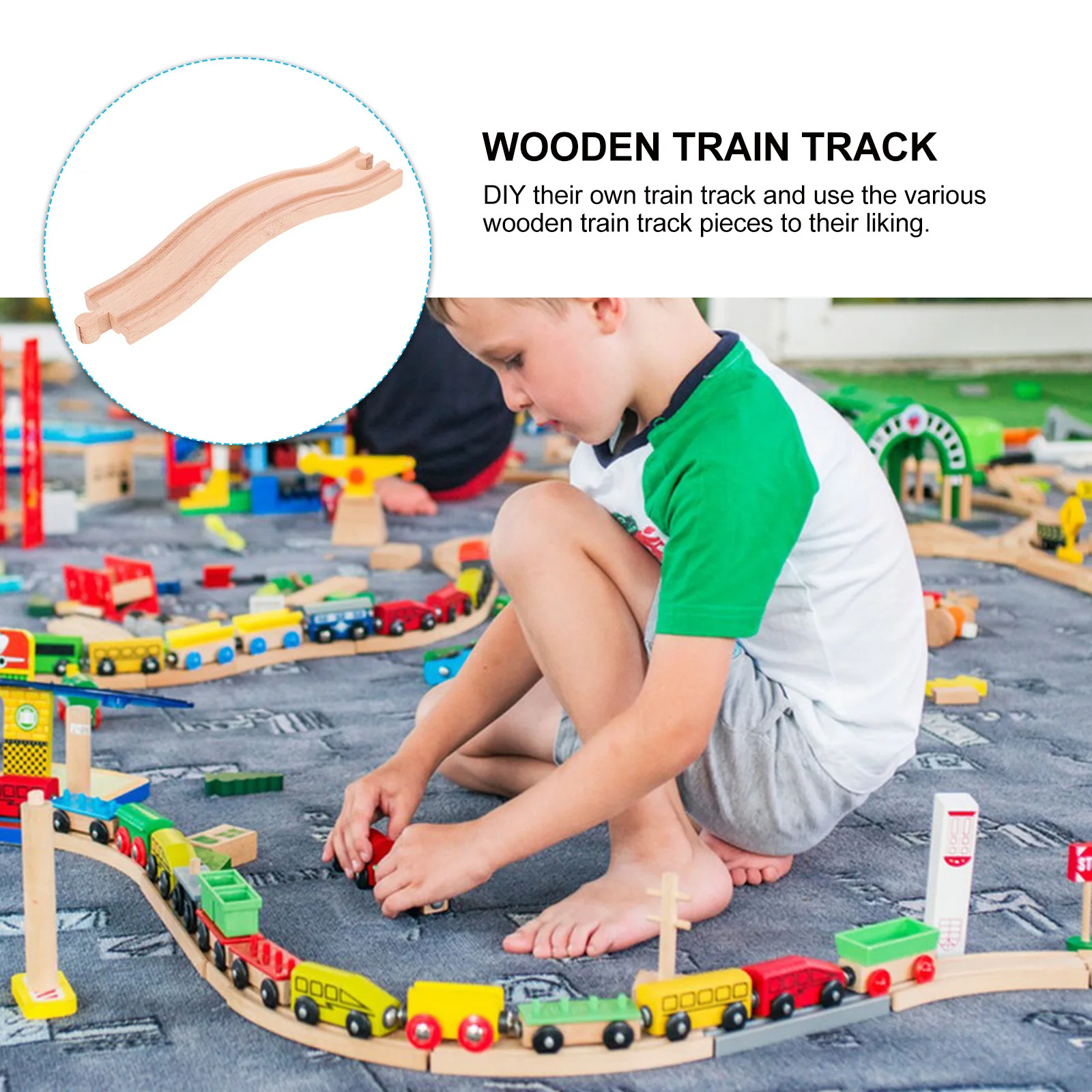 Деревянные железнодорожные дорожки