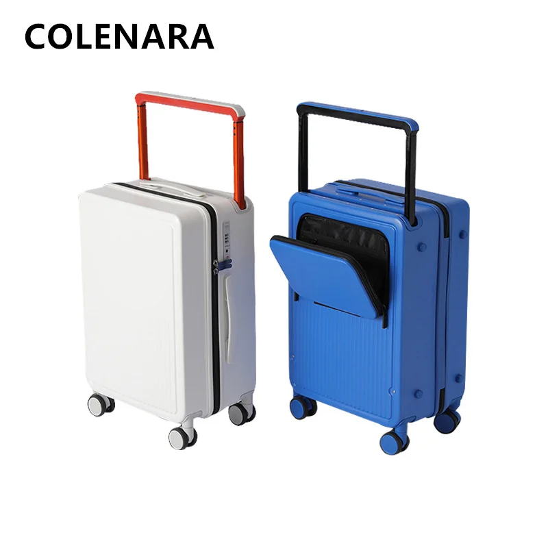 Дорожный чемодан colenara с передним отверстием для ноутбука