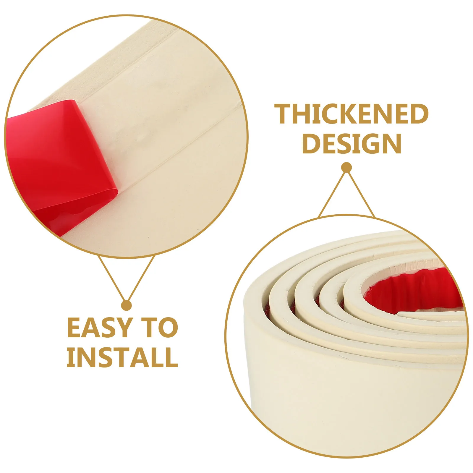 Утолщенная отделка стен