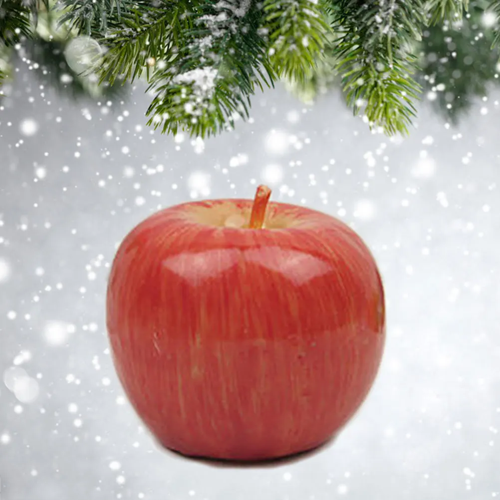 Имитация яблока, креативный реалистичный