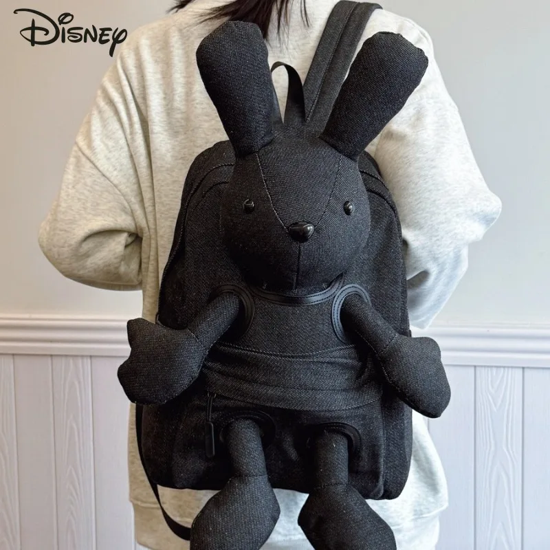 Новый джинсовый рюкзак с микки диснеем - Фотография_5