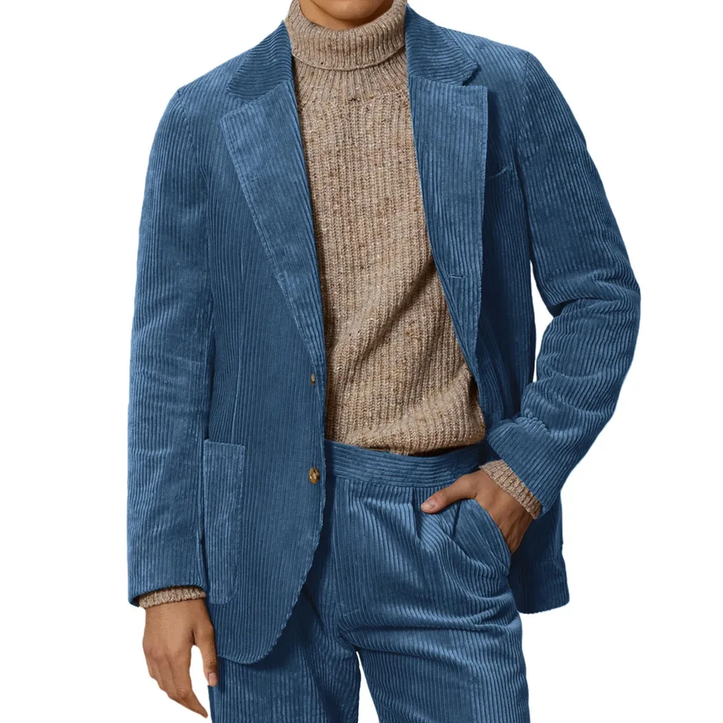 Вельветовые мужские костюмы