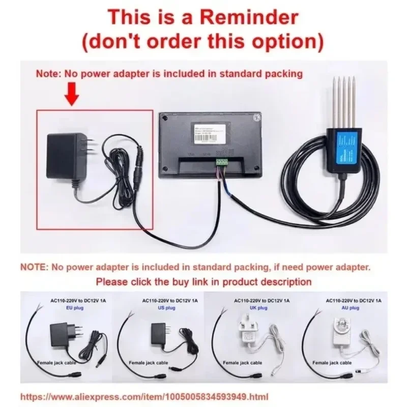 Измерение и лесозание rs485 датчик влажности почвы - Фотография_4