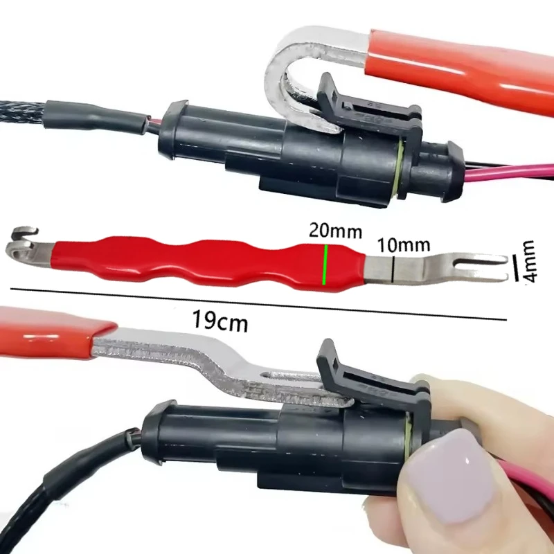 Инструмент для снятия сепаратора автомобильного электрического разъема