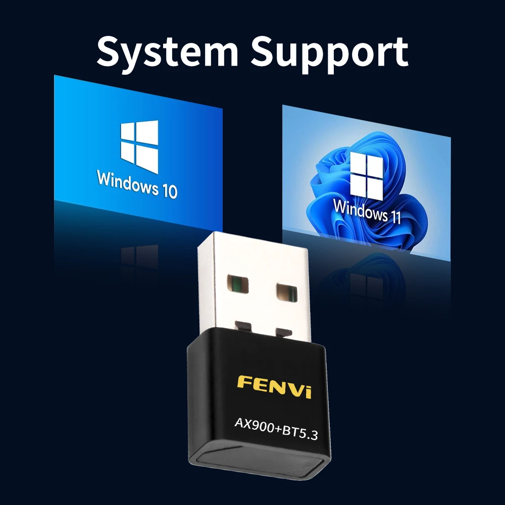 Fenvi ax900 wifi6 usb-адаптер bluetooth 5 - Фотография_6