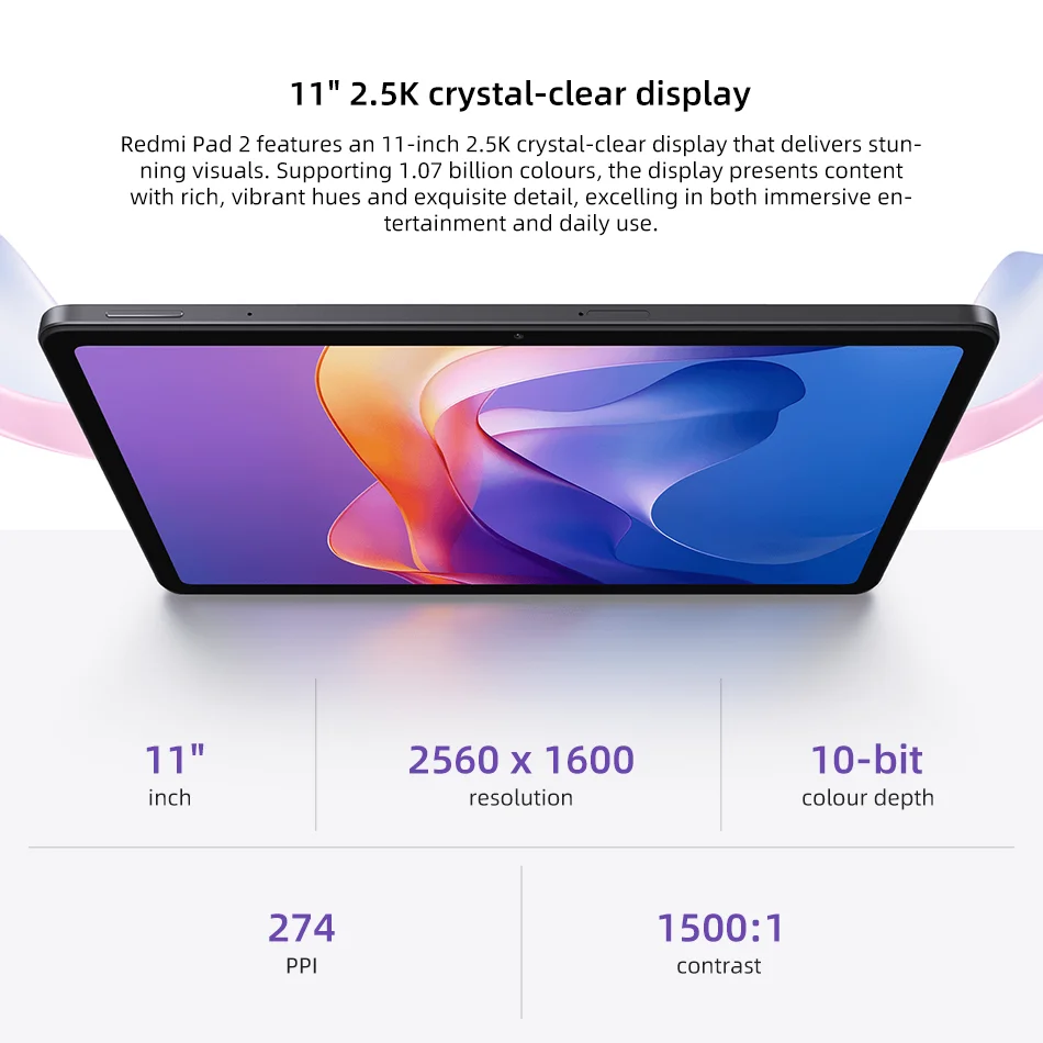 Глобальная версия xiaomi redmi pad 2