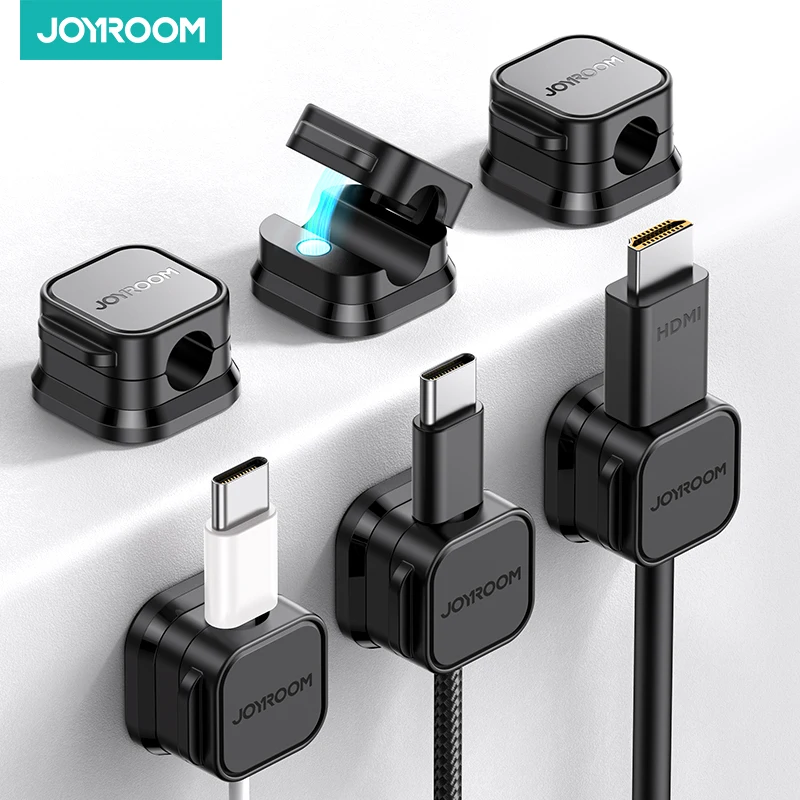 Магнитные зажимы для кабеля joyroom