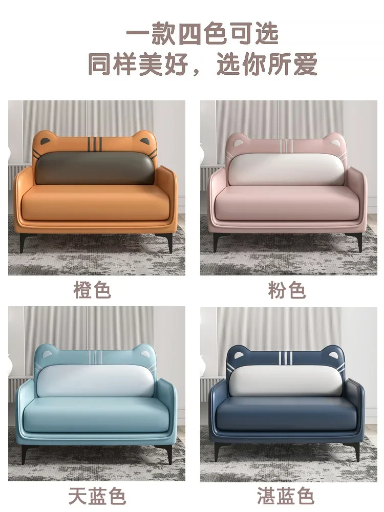 Детский диван розовое милое современное - Фотография_5