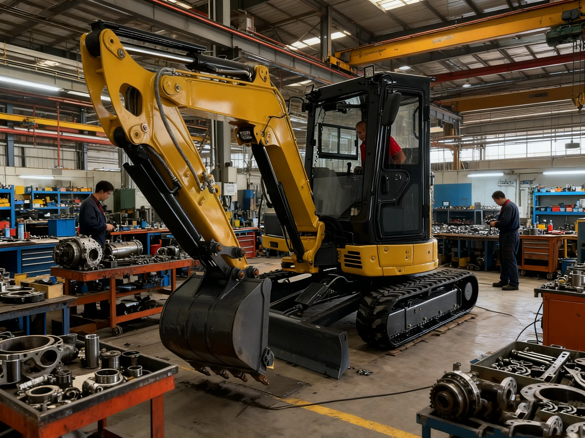 Мини-экскаватор 3