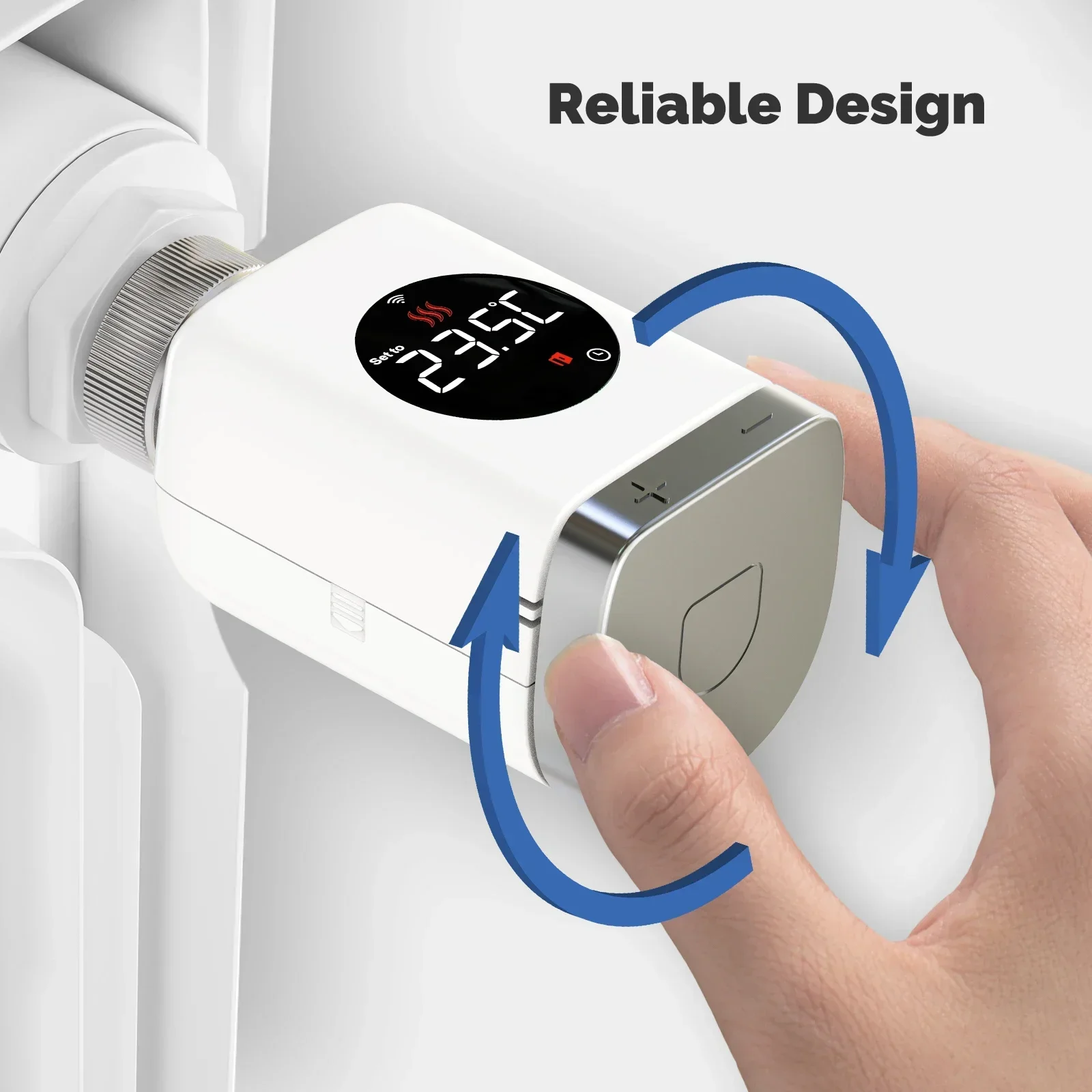 Привод радиатора moes zigbee - Фотография_4