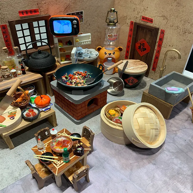 Детская мини-кухня для домашних игр