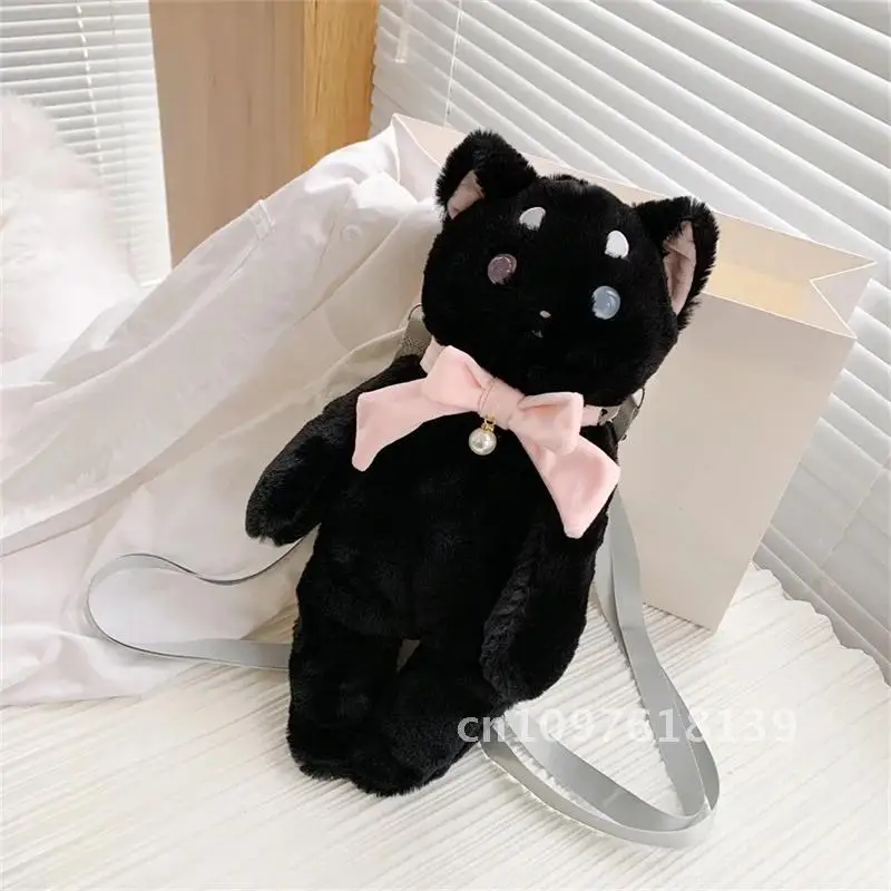 Kawaii женская плюшевая сумка через плечо с героями мультфильмов - Фотография_6