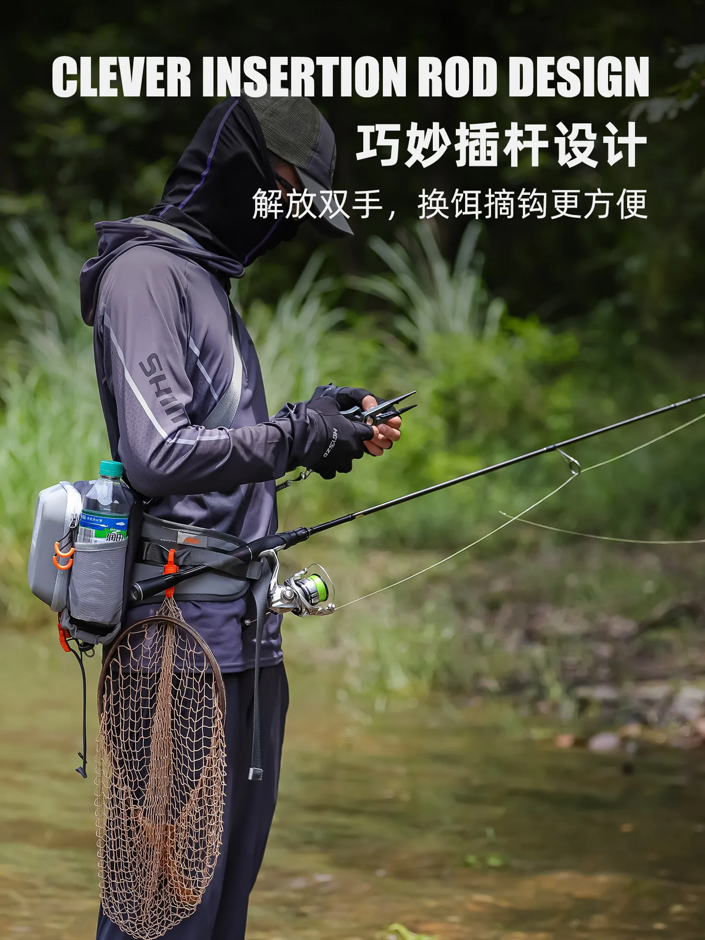 Многофункциональная поясная сумка для рыбалки - Фотография_3