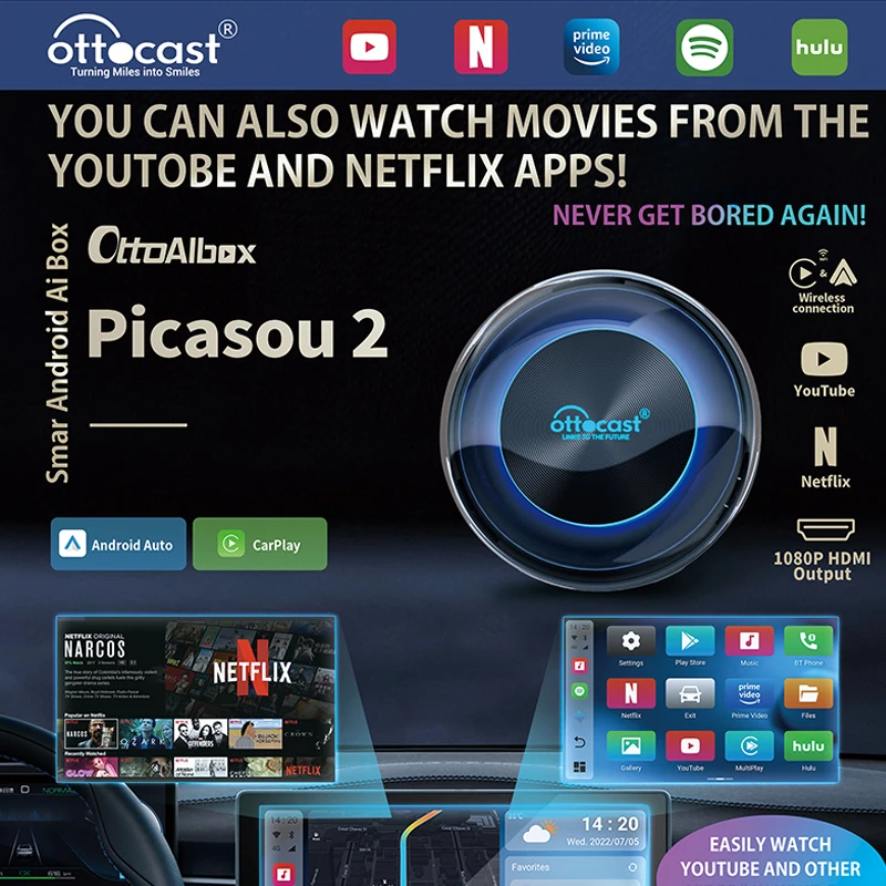 Ottocast picasou 2 carplay ai box