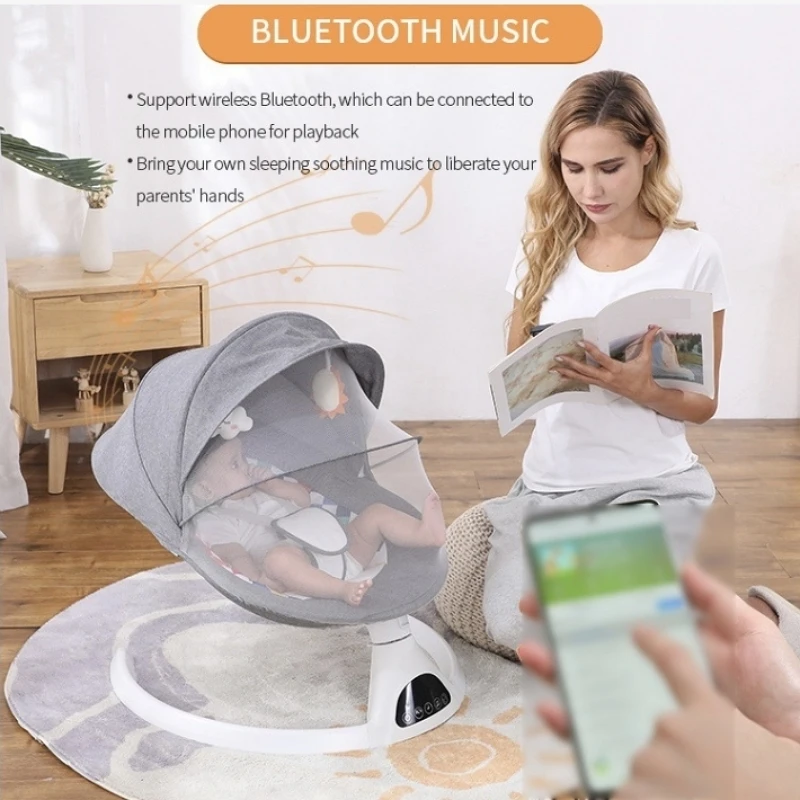 Новые умные детские качели с bluetooth-подключением - Фотография_6