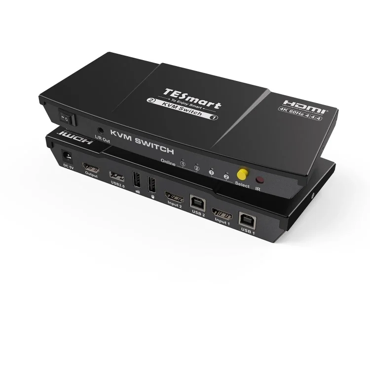 2-портовый kvm-переключатель usb 2