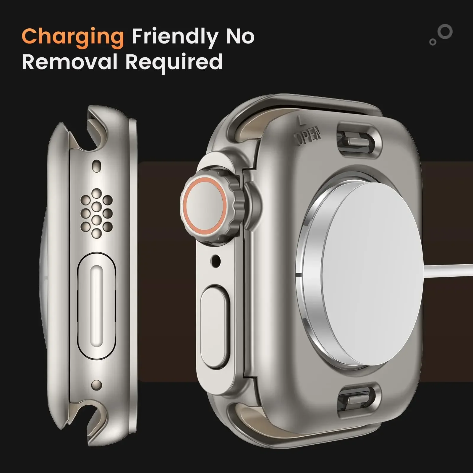 Закаленное стекло + чехол для apple watch - Фотография_3