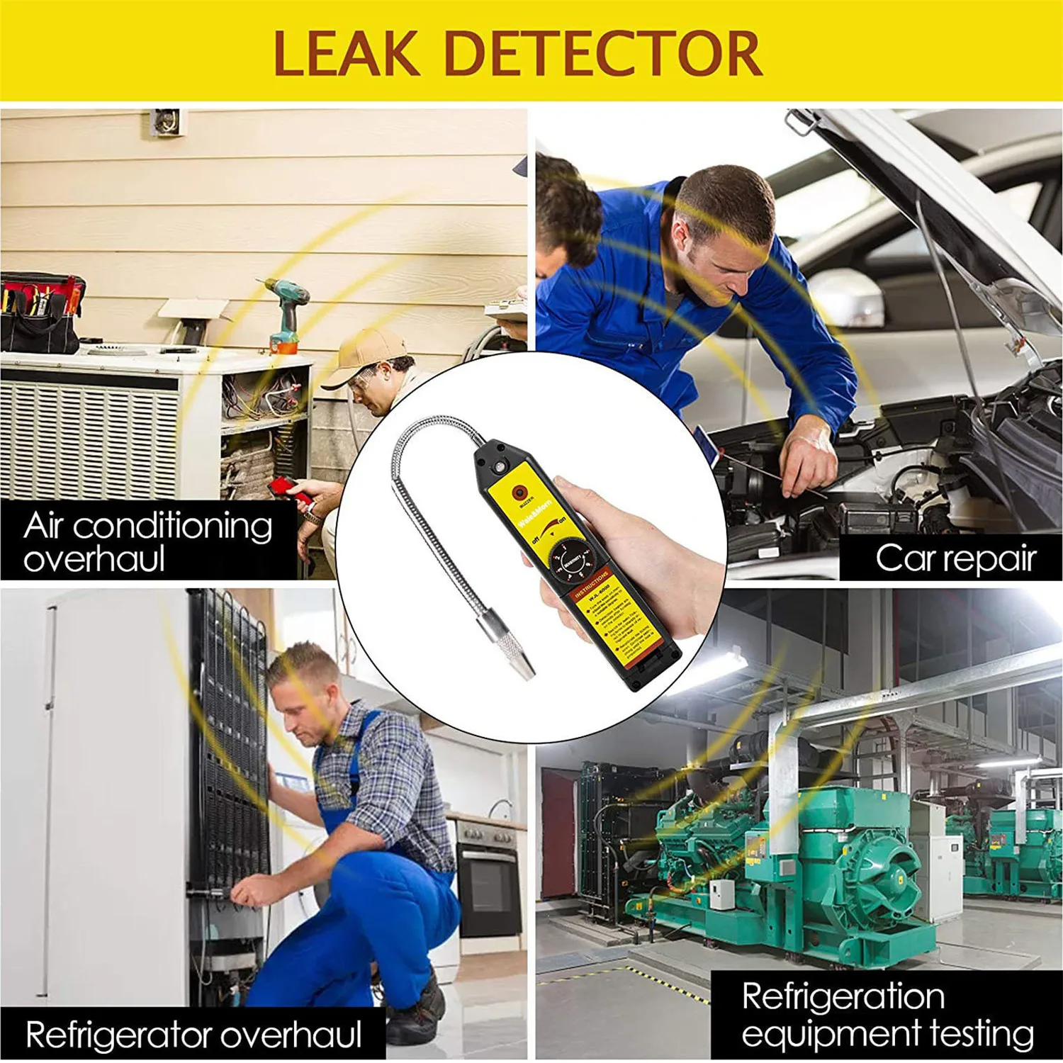 Wjl-6000 детектор утечки фреона - Фотография_5