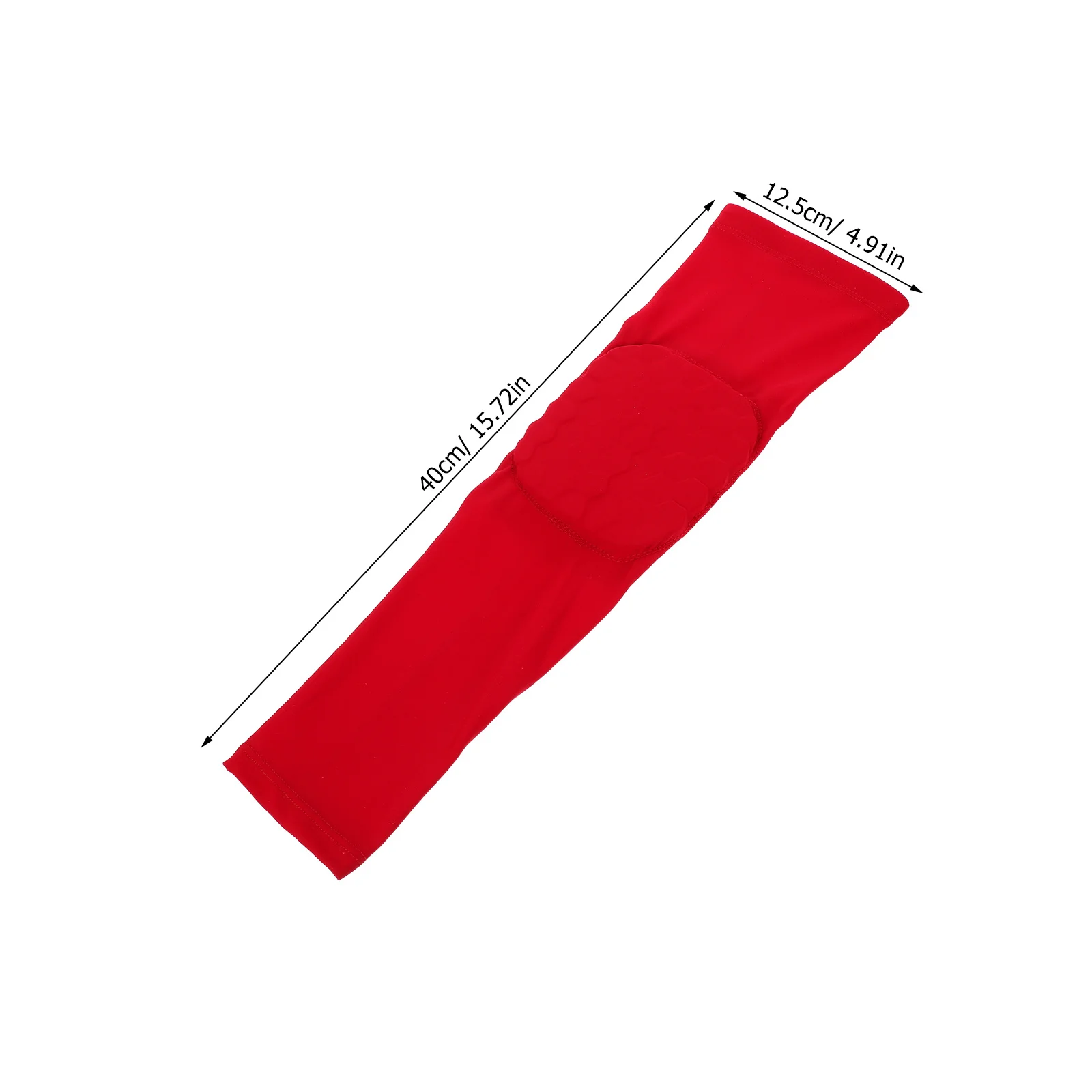 Дышащие рукава до локтя с сотовой подкладкой для занятий спортом - Фотография_5