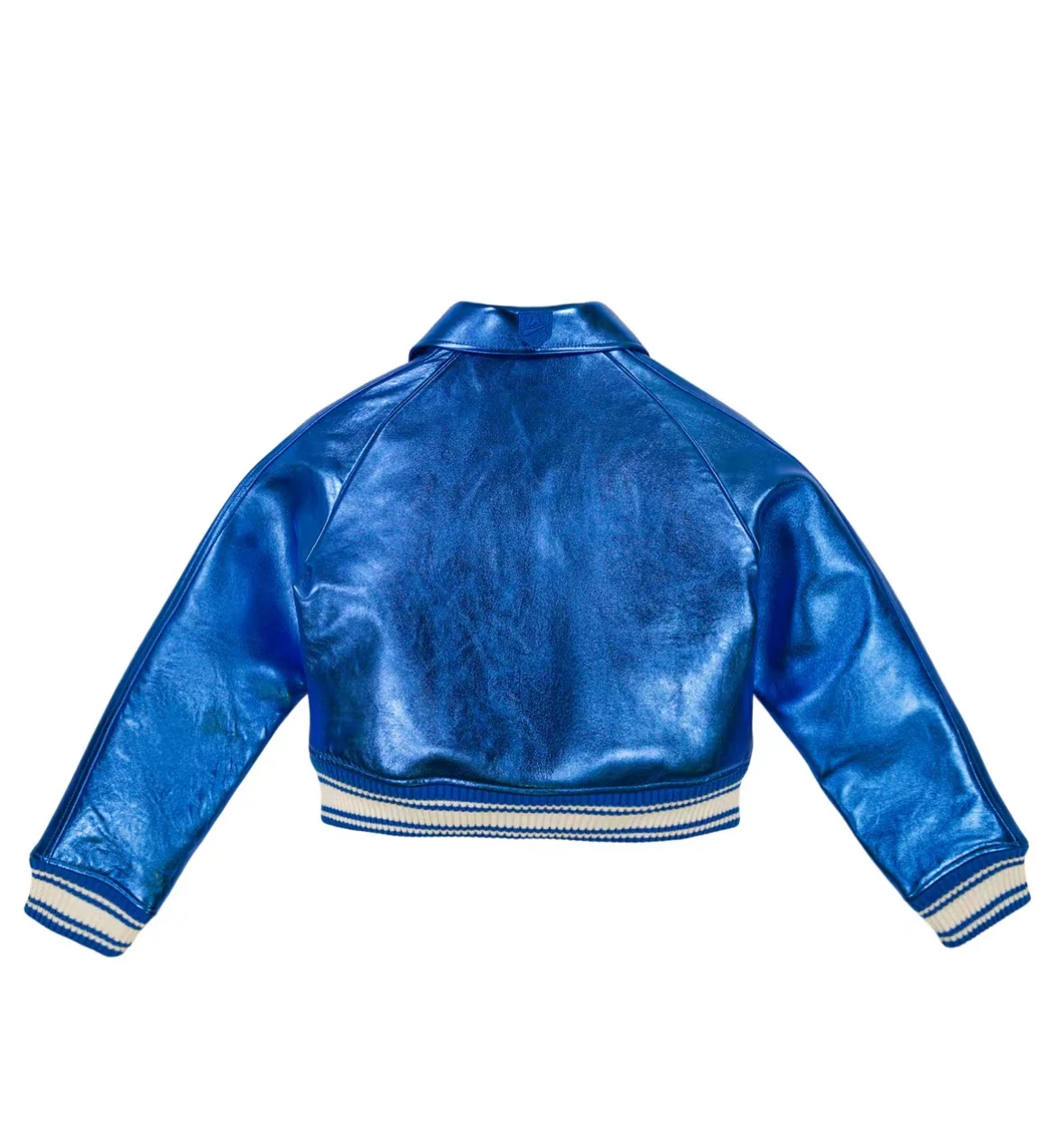 Женская короткая куртка из овечьей шкуры - Фотография_2