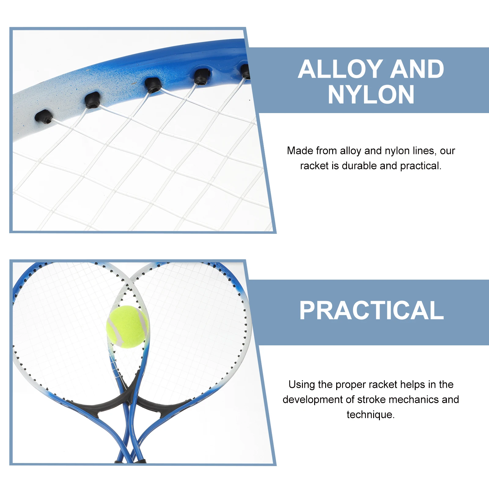 Мини-теннисная ракетка из сплава - Фотография_5