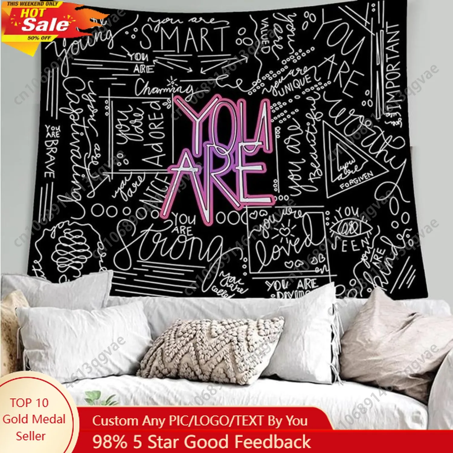 Гобелен с цитатой