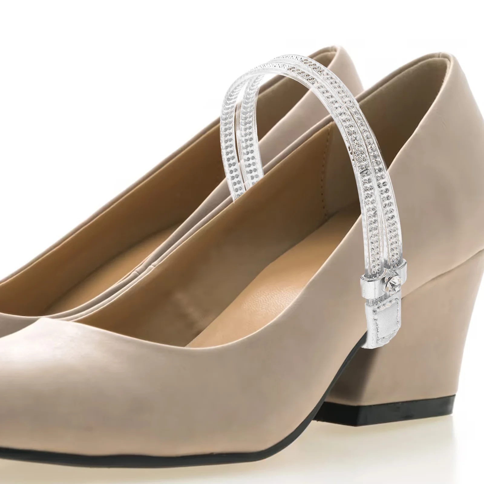 1 пара противоскользящих ремешков на высоком каблуке - Фотография_2