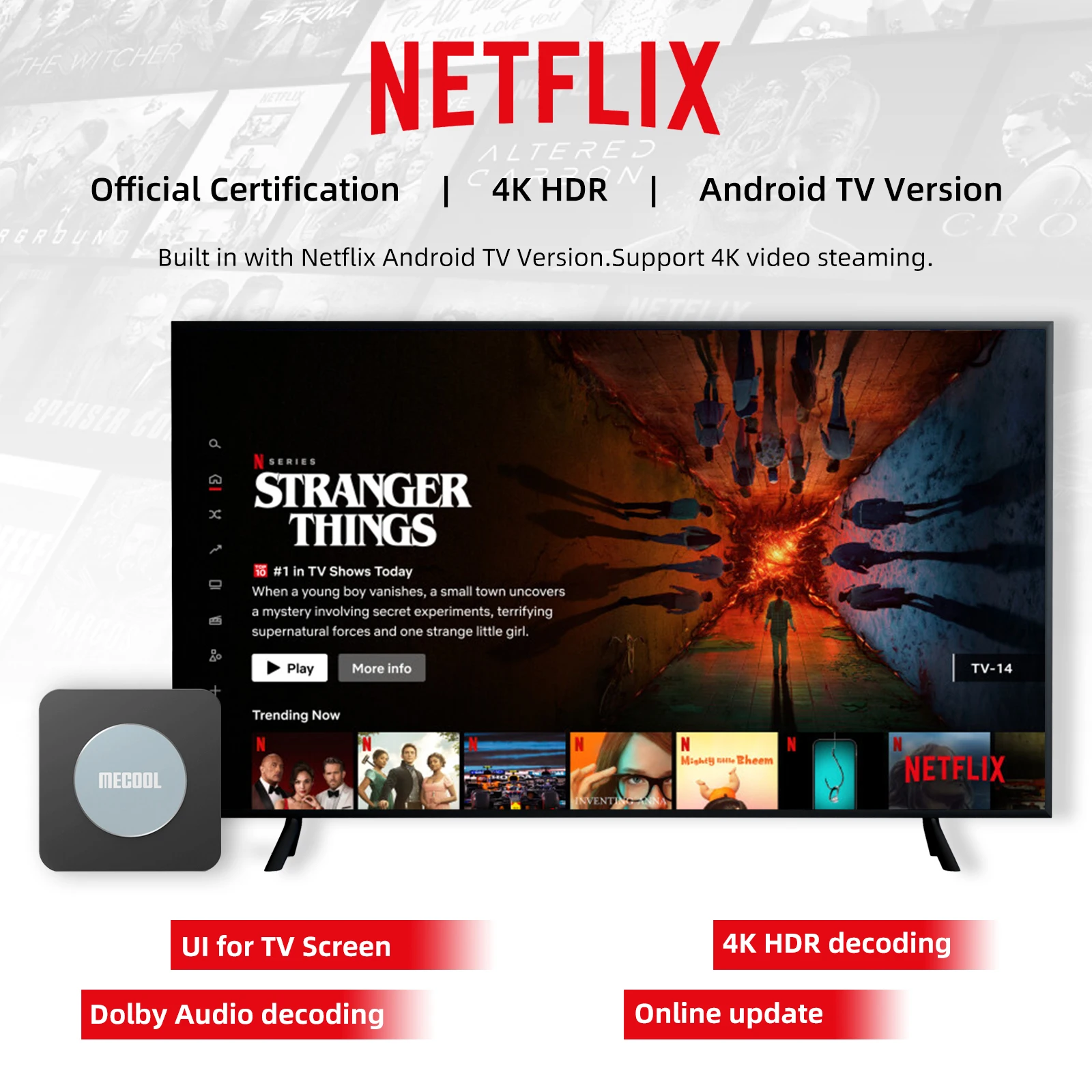 Mecool tv box android tv km2 plus - Фотография_3