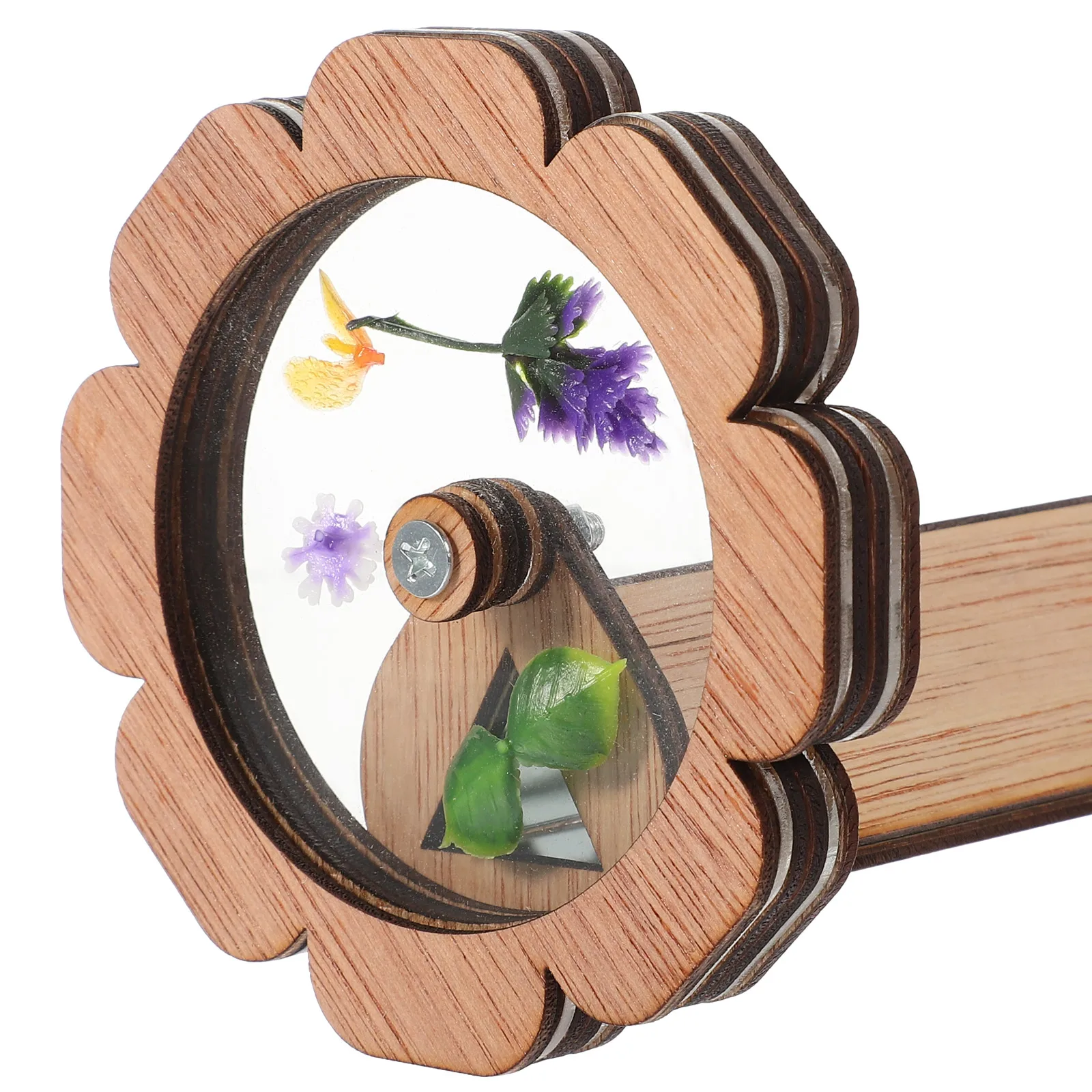 Wooden kaleidoscope portable kids - Фотография_6