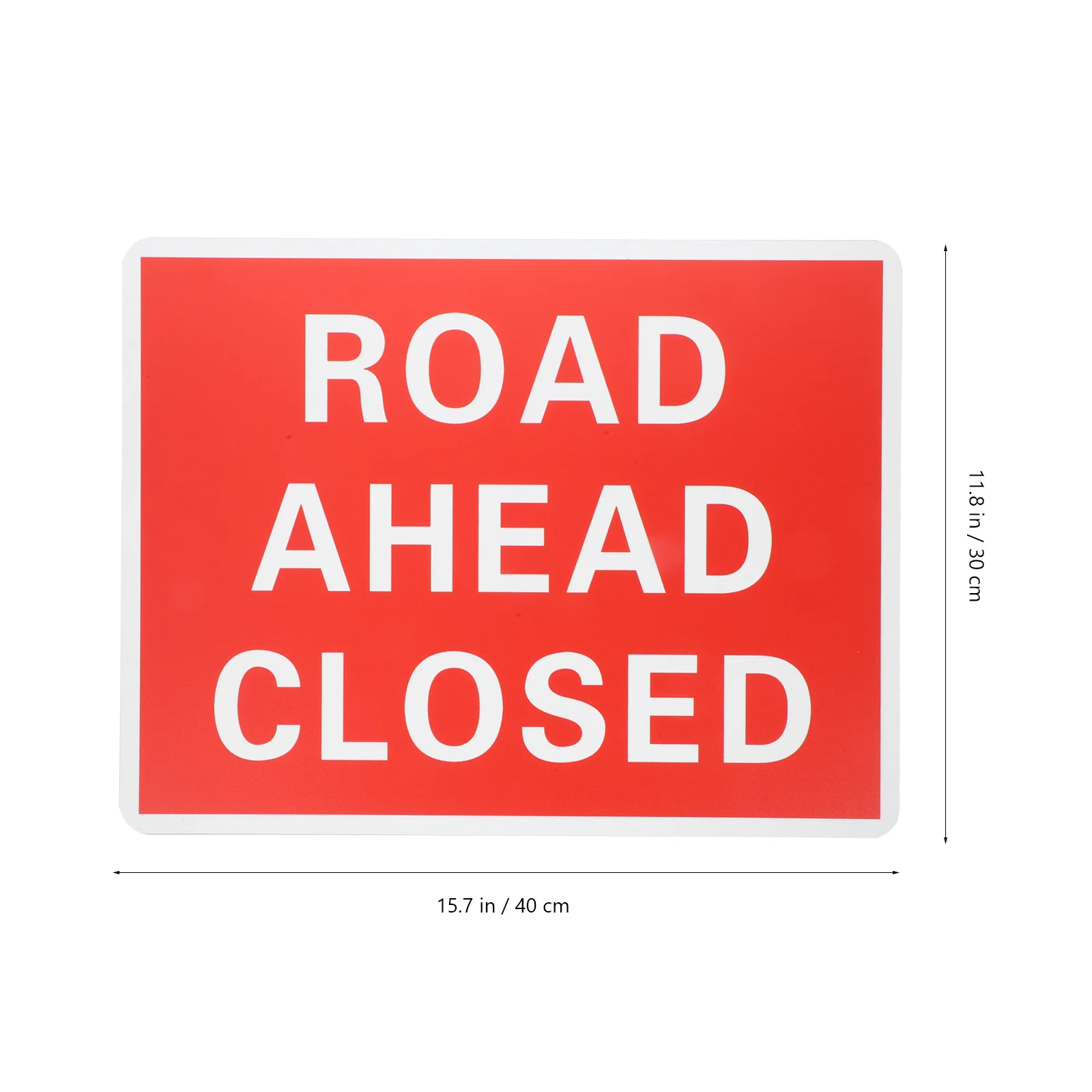 Дорожный закрытый знак - Фотография_4