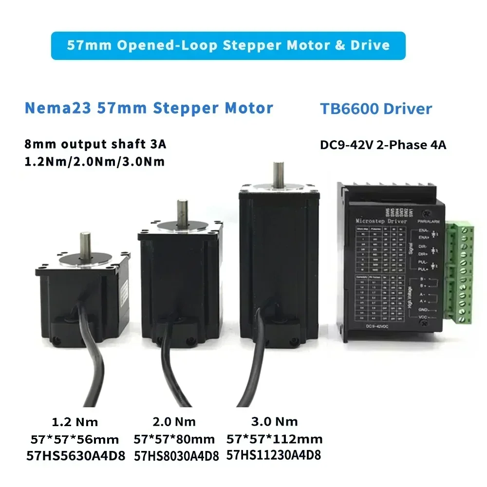 Nema 23 шаговый двигатель - Фотография_2