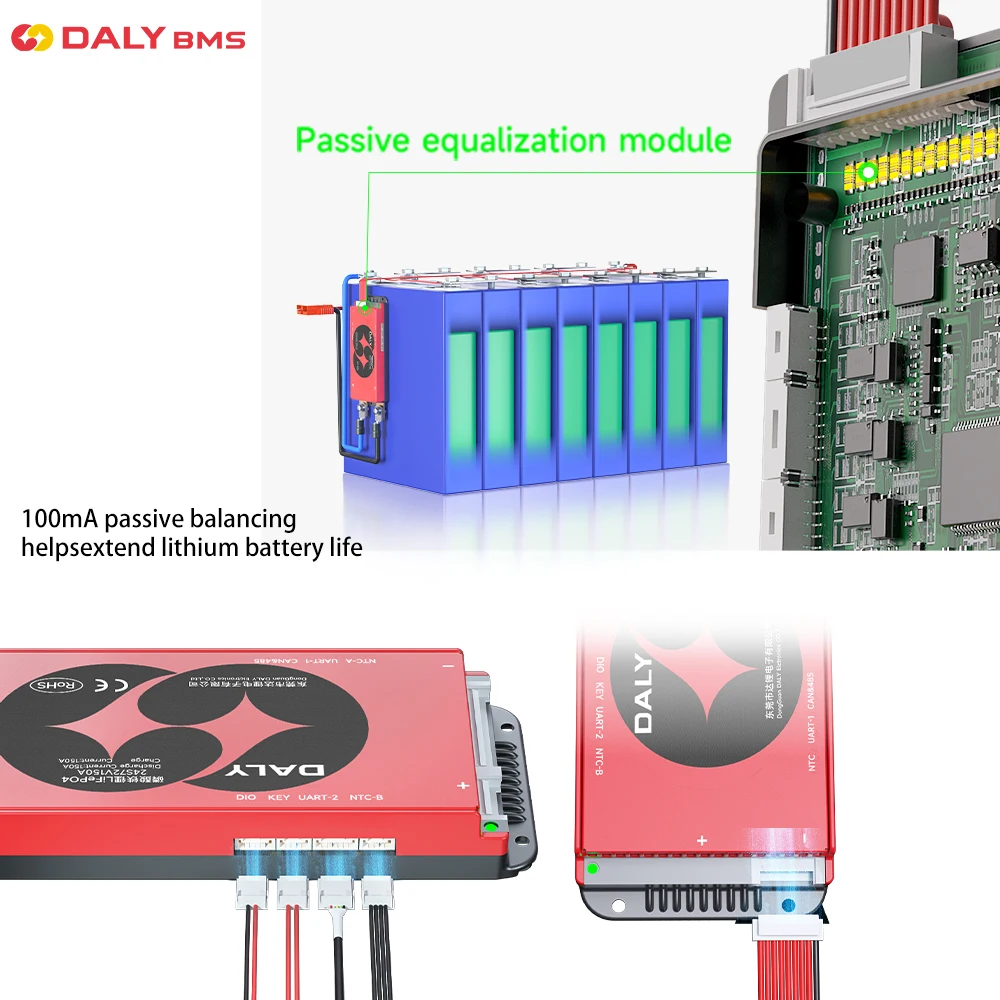 Daly bms smart bms lifepo4 4s 12v - Фотография_4