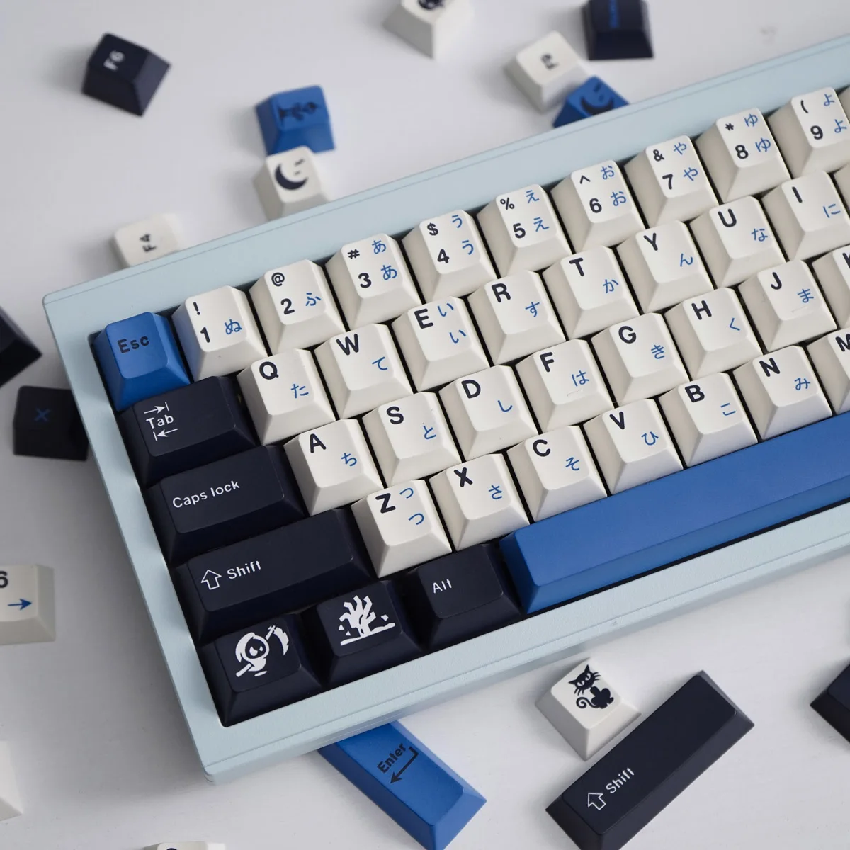 Клавиши gmk 152, полночный полный - Фотография_4