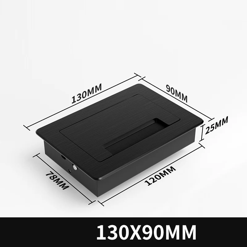 120x600 белая кабельная втулка из алюминиевого сплава с щеткой - Фотография_4