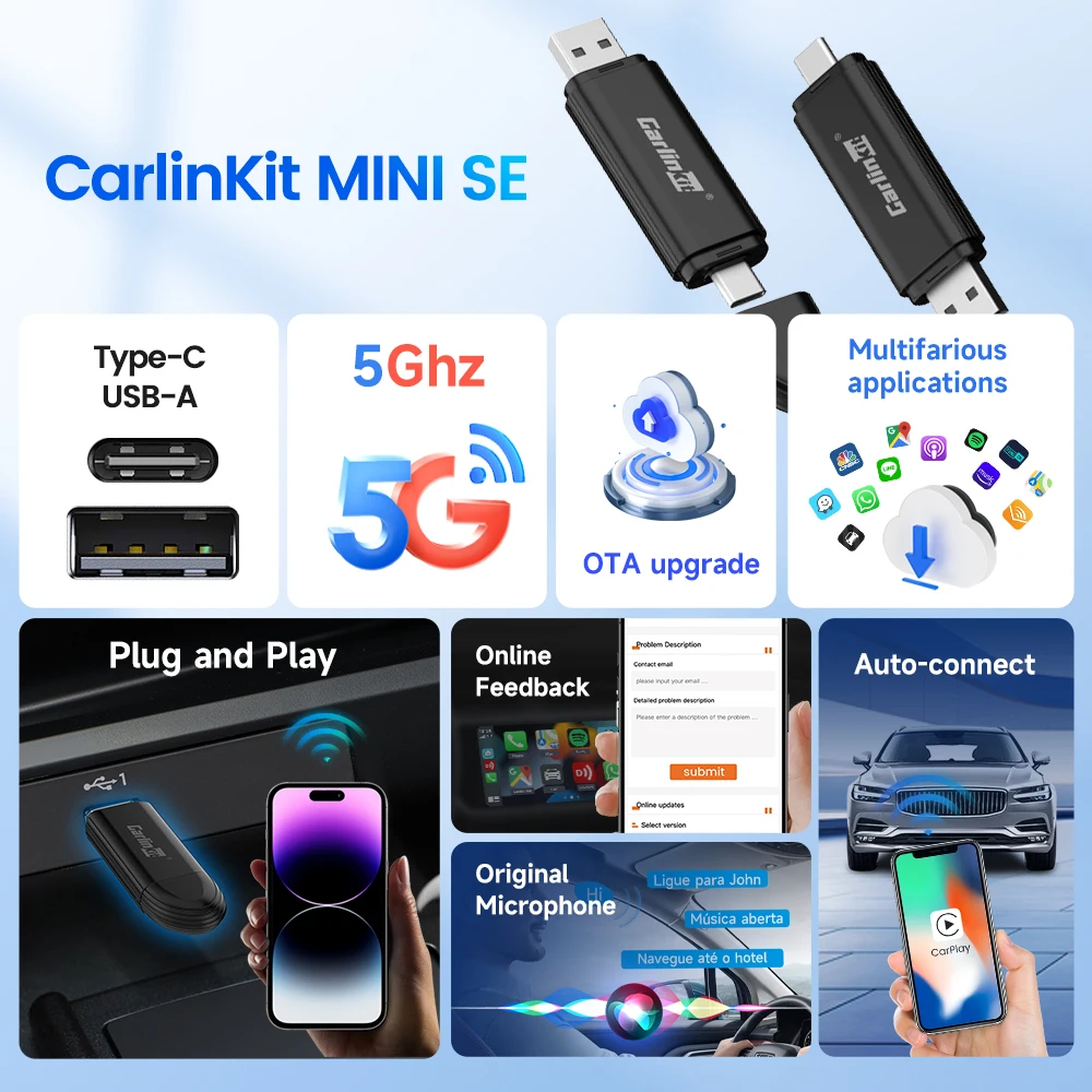 Новинка carlinkit беспроводной - Фотография_2