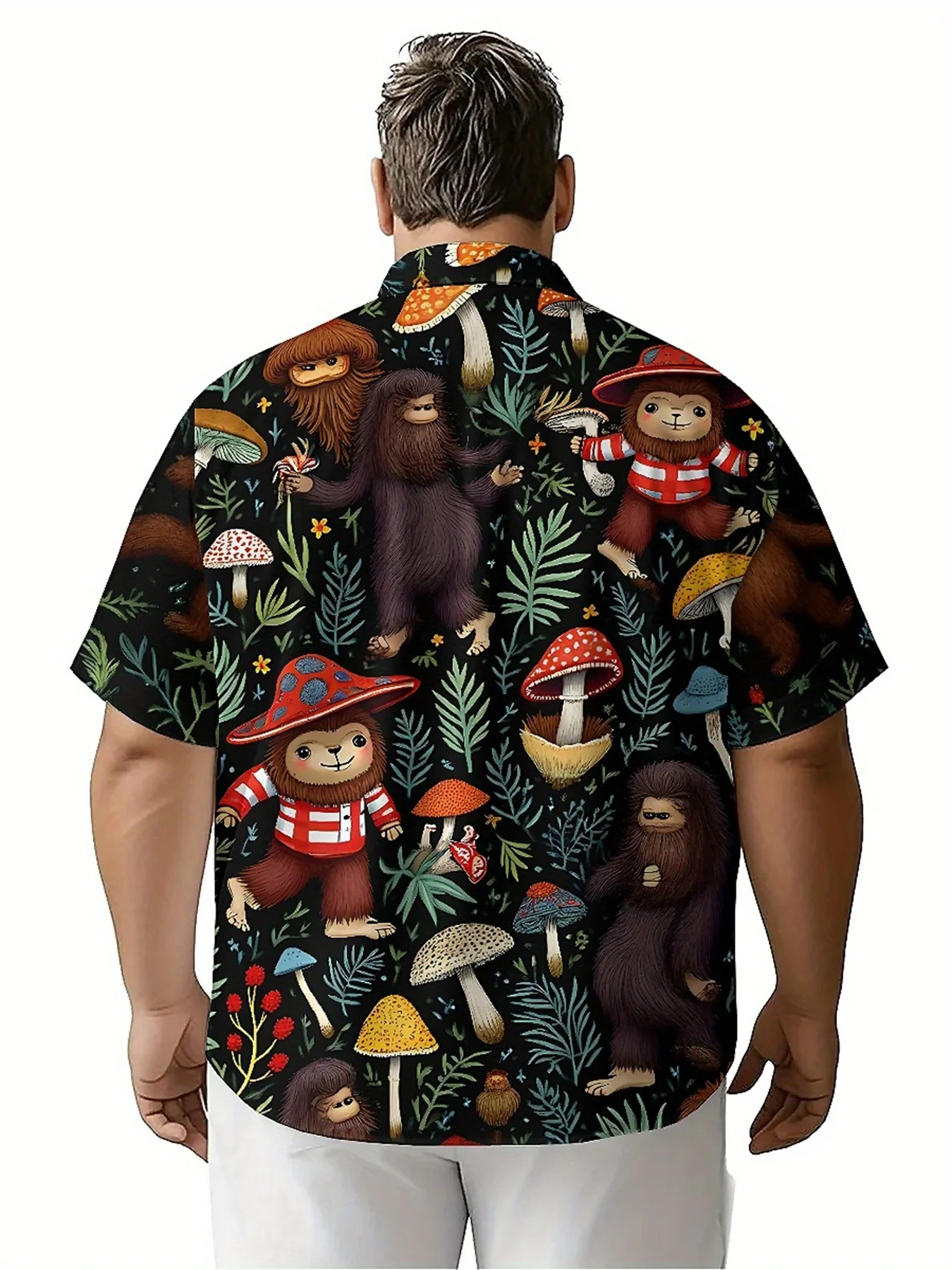 Мужские гавайские рубашки больших размеров - Фотография_4