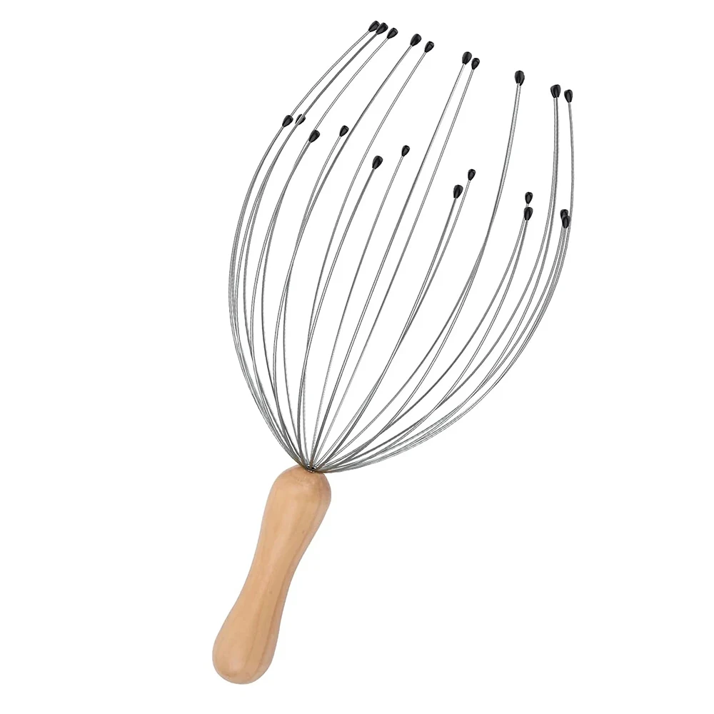 Массаж головы осьминог кожа головы - Фотография_4