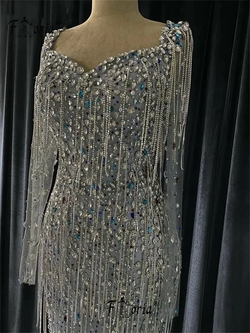 Couture серебряные бусины с хрустальными - Фотография_2