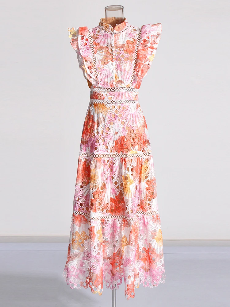 Женское ажурное платье twotwinstyle - Фотография_6