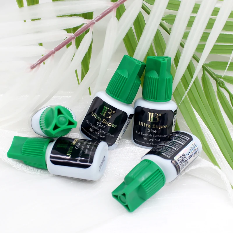5 бутылочек, супер клей для наращивания ресниц ibeauty
