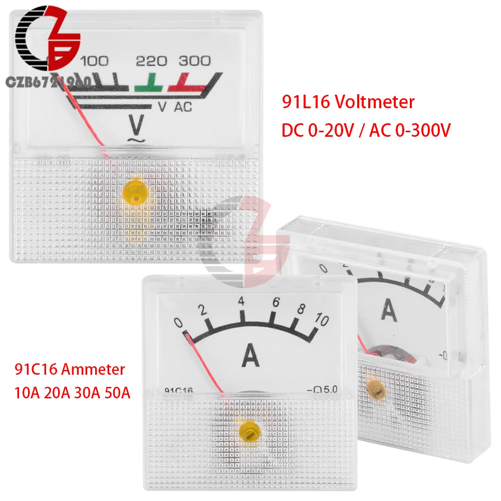 Ac 0-300v dc 0-20v вольтметр 10a