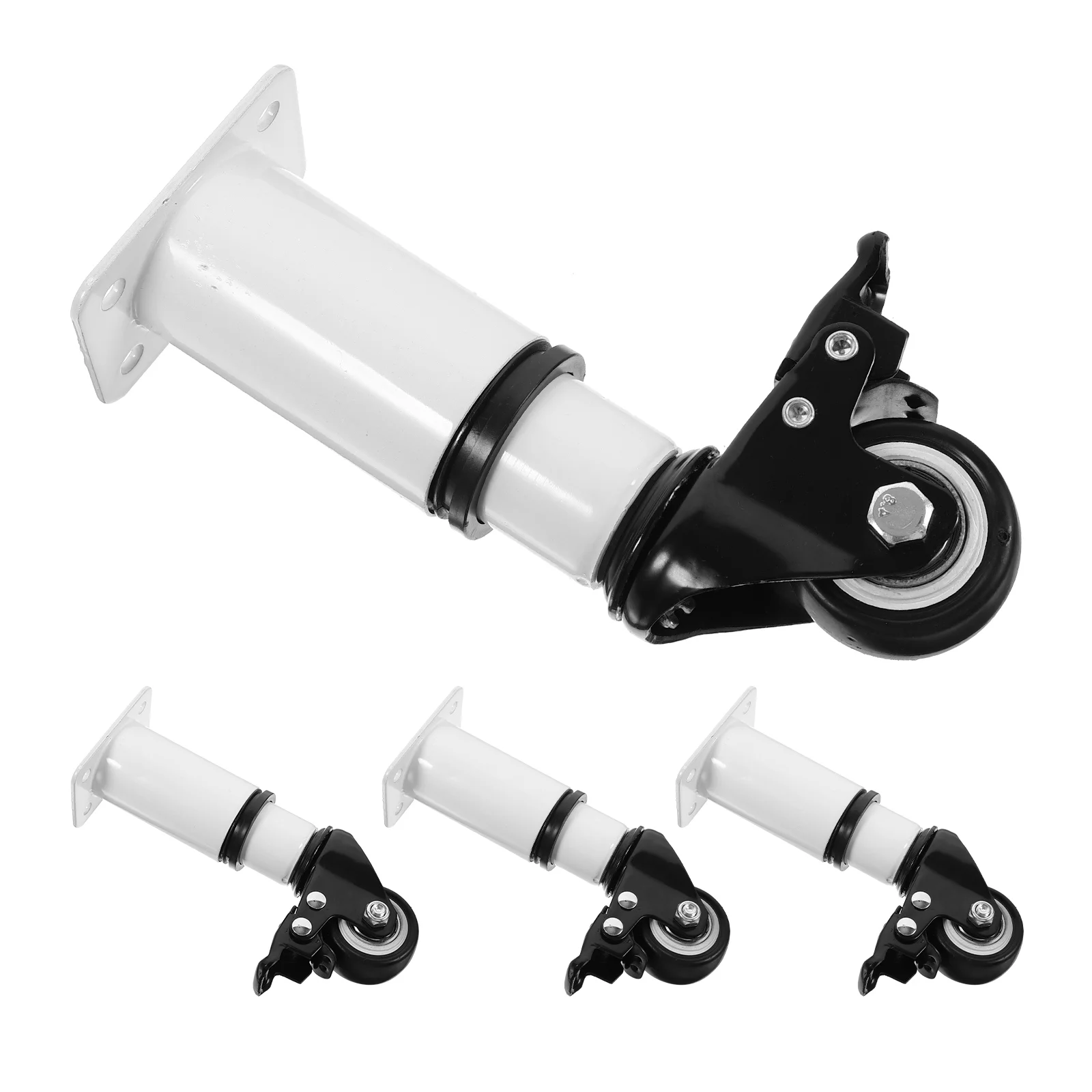 Регулируемые ножки стола с колесиками