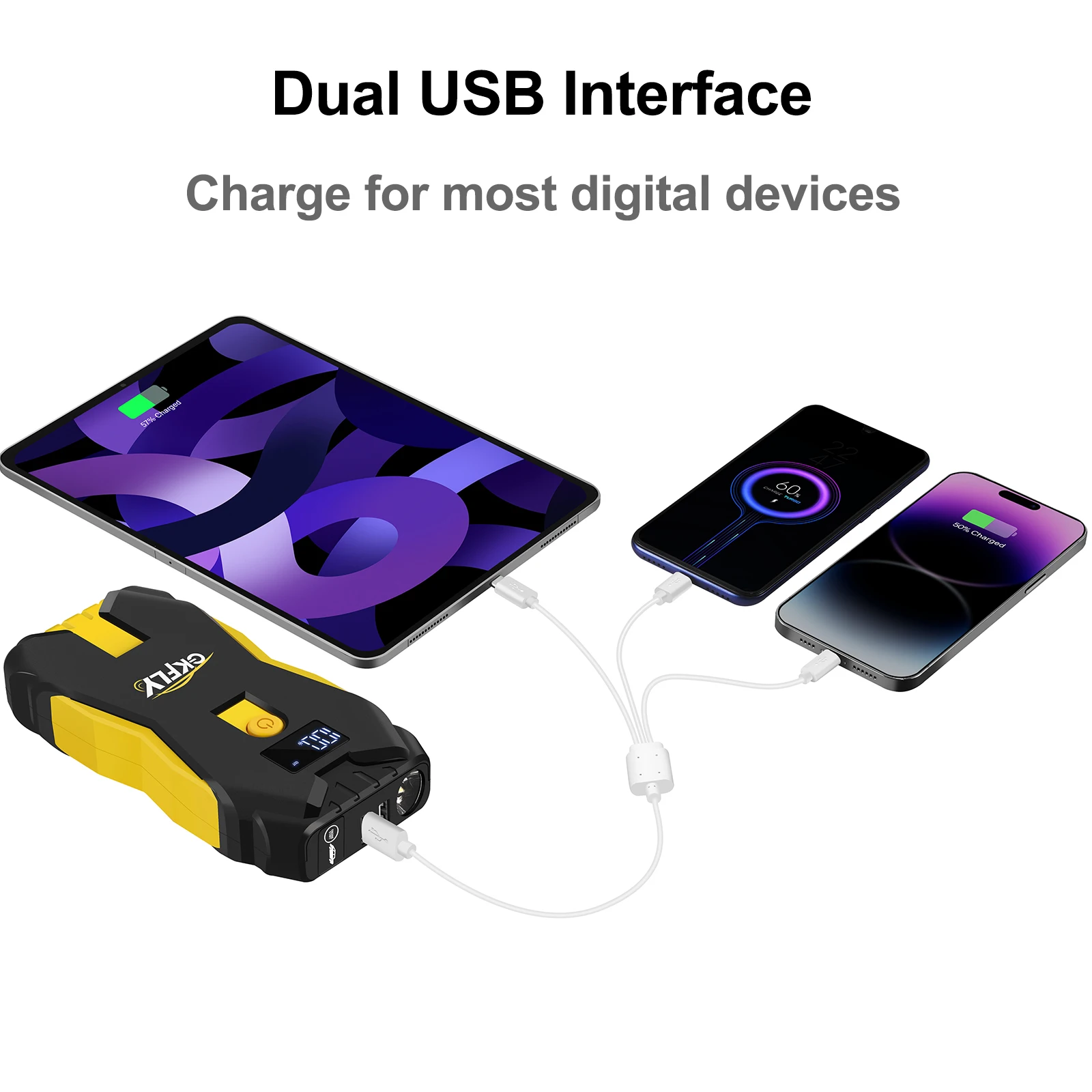 Автомобильный стартер портативный - Фотография_3