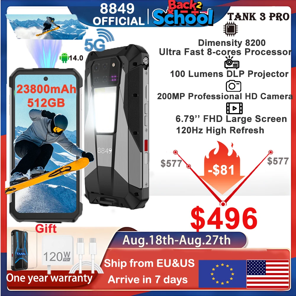8849 tank 3 pro unihertz прочный