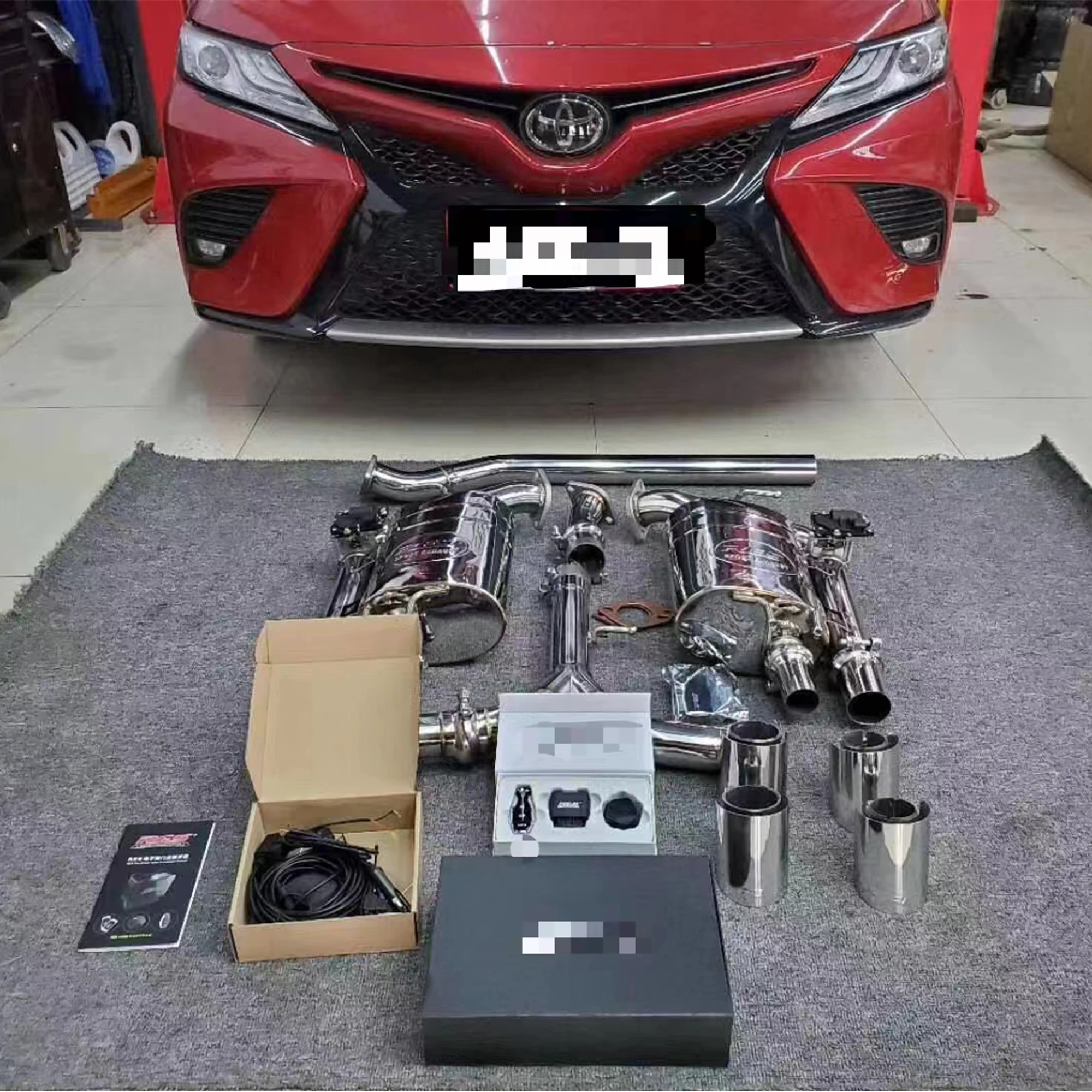 Тюнинг выхлопной системы catback для toyota camry - Фотография_4